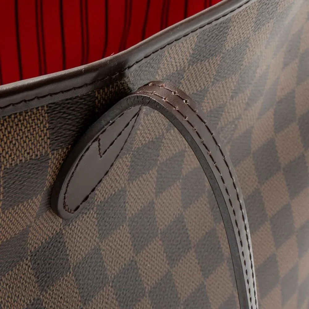 Louis Vuitton Damier Ebene Neverfull MM Tote - Picture 14 of 16